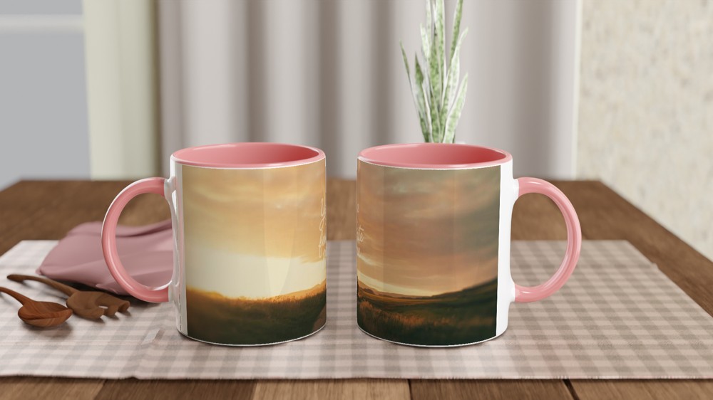 Favourite Person Mug | Romantic Anniversary Gift | Sunset Silhouette Love Present | Valentines Mug for Husband or Wife — view 6