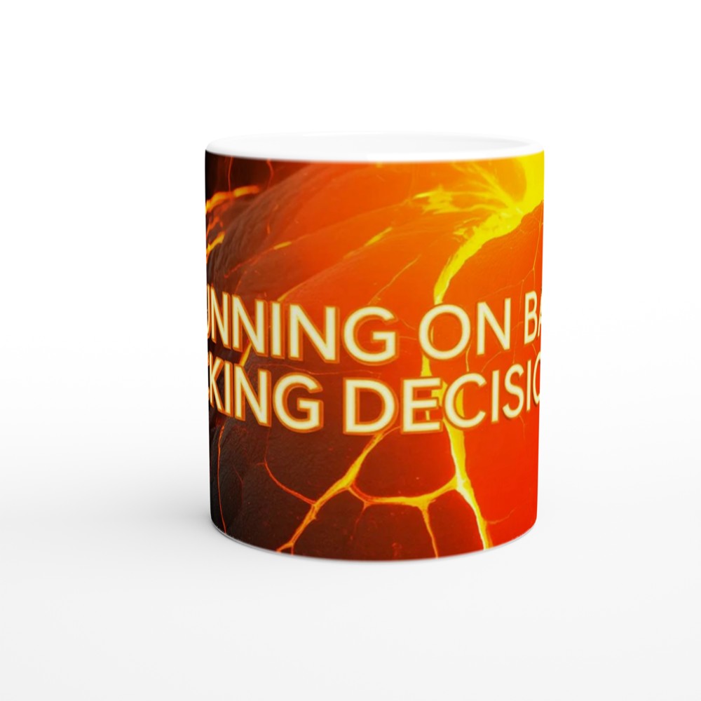 Bad Decisions Mug | Funny Rude Quote Gift | Molten Lava Coffee Mug for Best Friend | Birthday Present for Him or Her — view 11