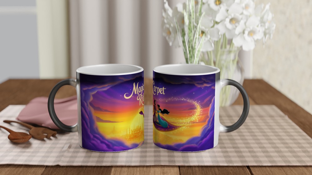 Magic Carpet Ride Fantasy Mug — view 3