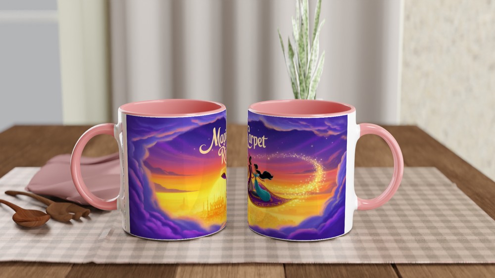 Magic Carpet Ride Fantasy Mug — view 6