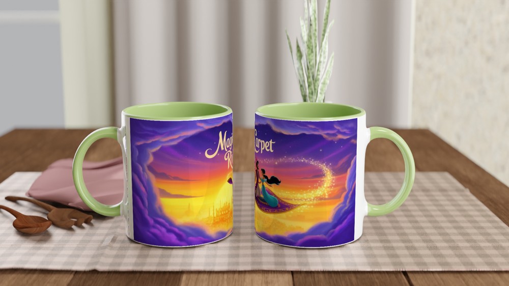 Magic Carpet Ride Fantasy Mug — view 5