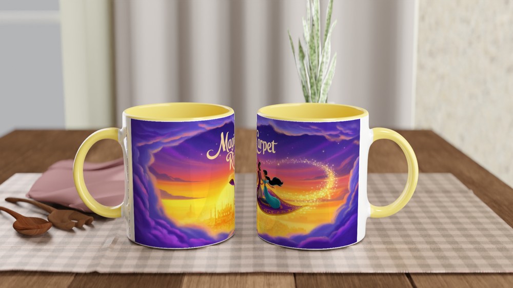 Magic Carpet Ride Fantasy Mug — view 8