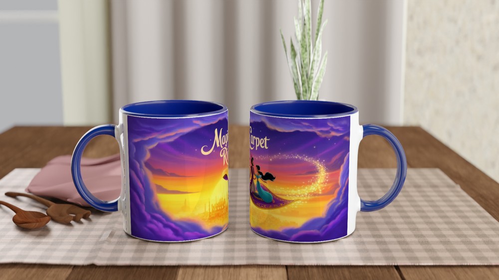 Magic Carpet Ride Fantasy Mug — view 4