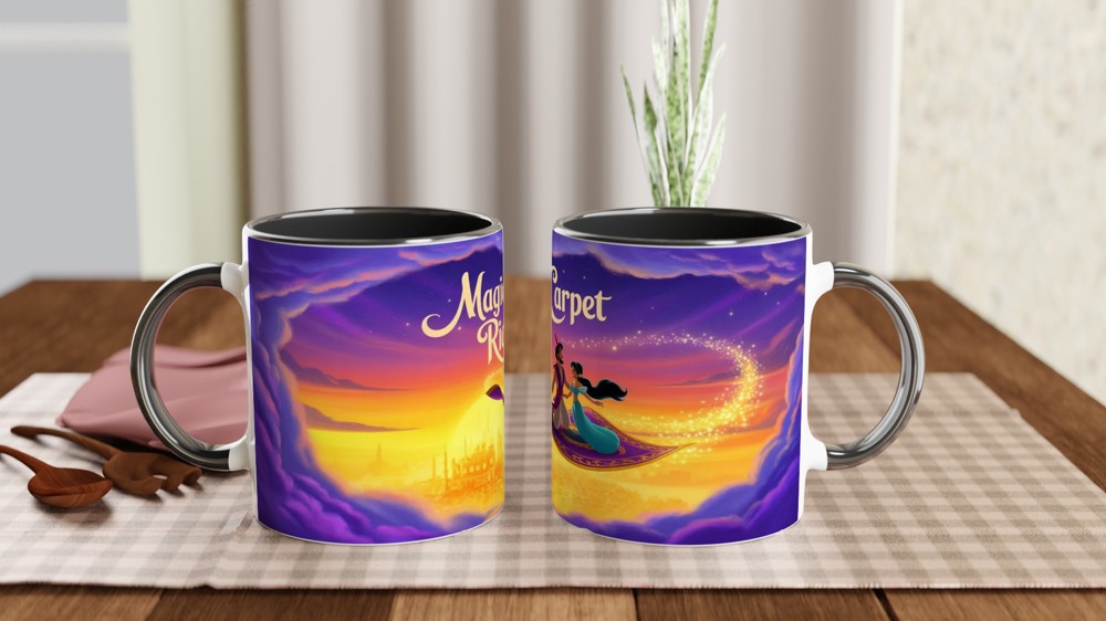 Magic Carpet Ride Fantasy Mug — view 9