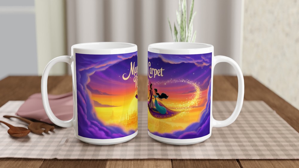 Magic Carpet Ride Fantasy Mug — view 2