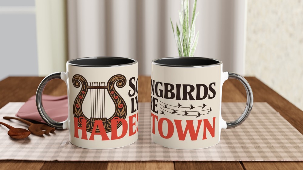 Songbirds Lyre Hadestown Musical Mug — view 9