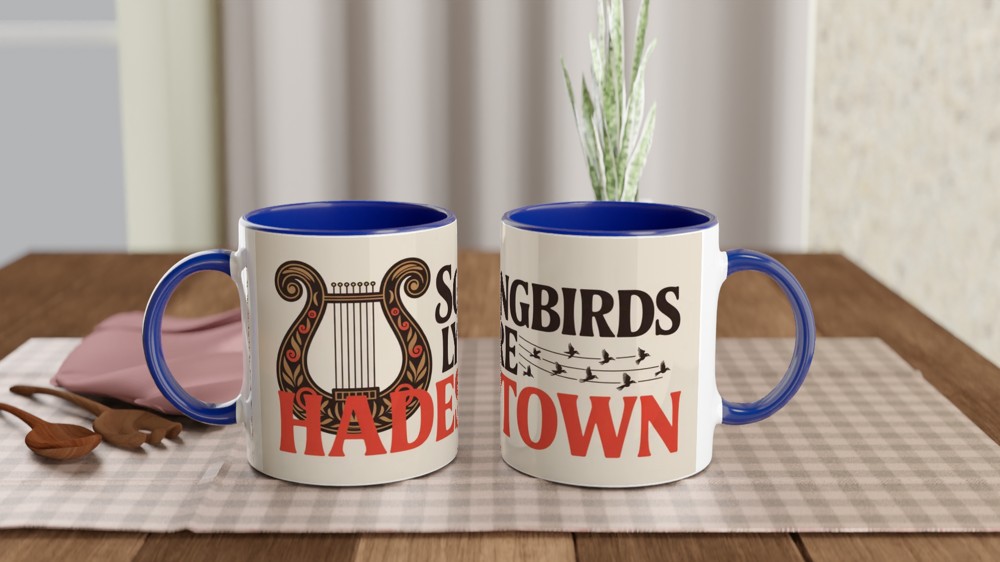 Songbirds Lyre Hadestown Musical Mug — view 4