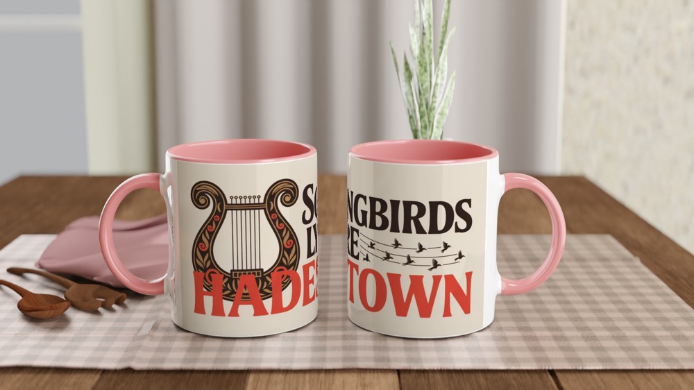 Songbirds Lyre Hadestown Musical Mug — view 6