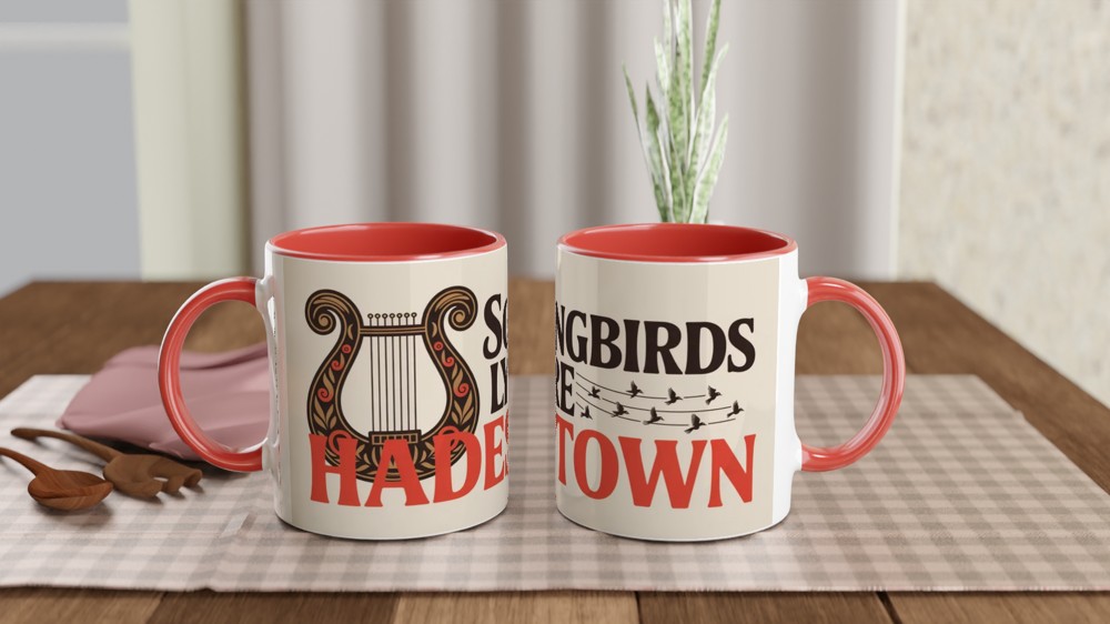 Songbirds Lyre Hadestown Musical Mug — view 7