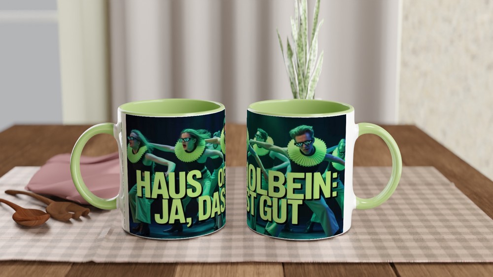 Haus of Holbein Ja Das Ist Gut Musical Theatre Mug — view 5