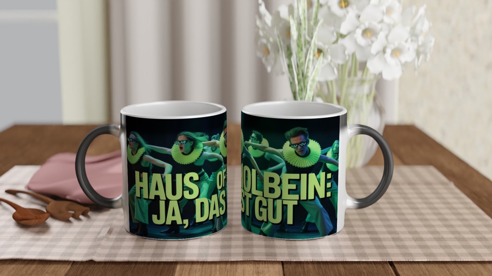 Haus of Holbein Ja Das Ist Gut Musical Theatre Mug — view 3
