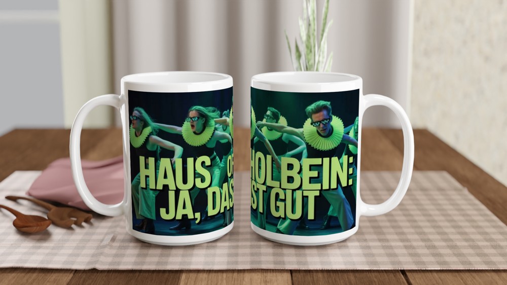 Haus of Holbein Ja Das Ist Gut Musical Theatre Mug — view 2