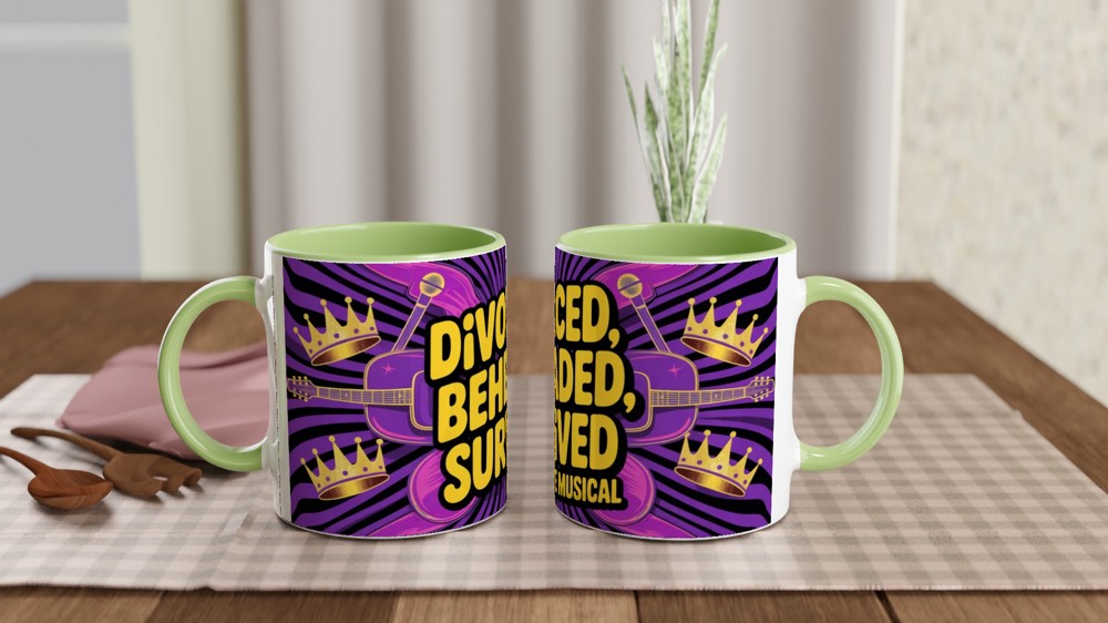 Divorced Beheaded Survived The Musical Mug — view 5