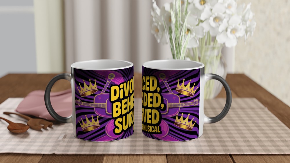 Divorced Beheaded Survived The Musical Mug — view 3