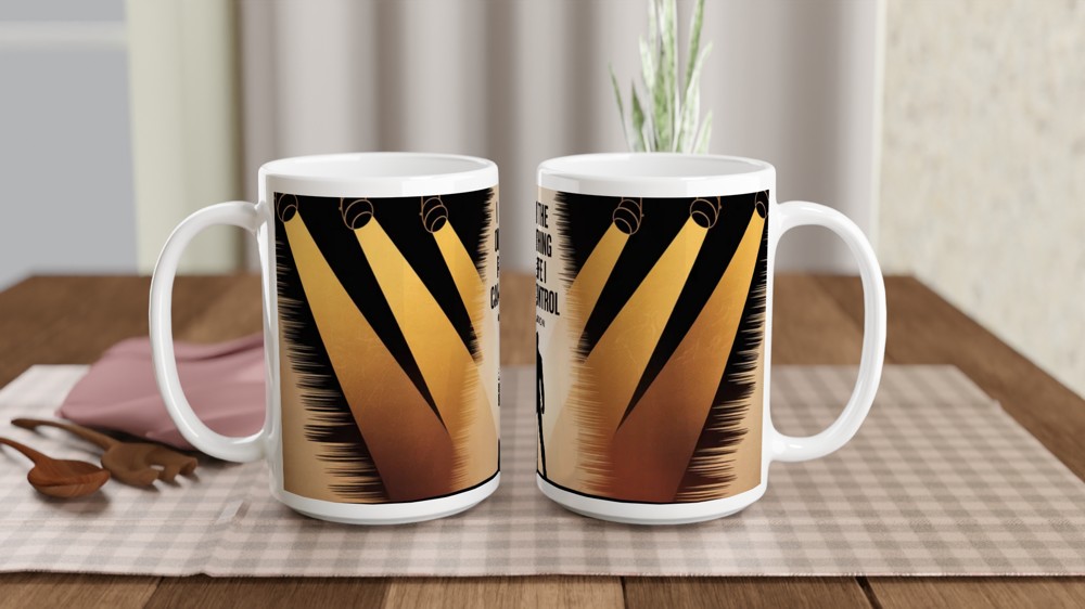 Hamilton Mug | 'I Am The One Thing I Can Control' Quote | Musical Theatre Gift | Broadway Fan Present — view 2