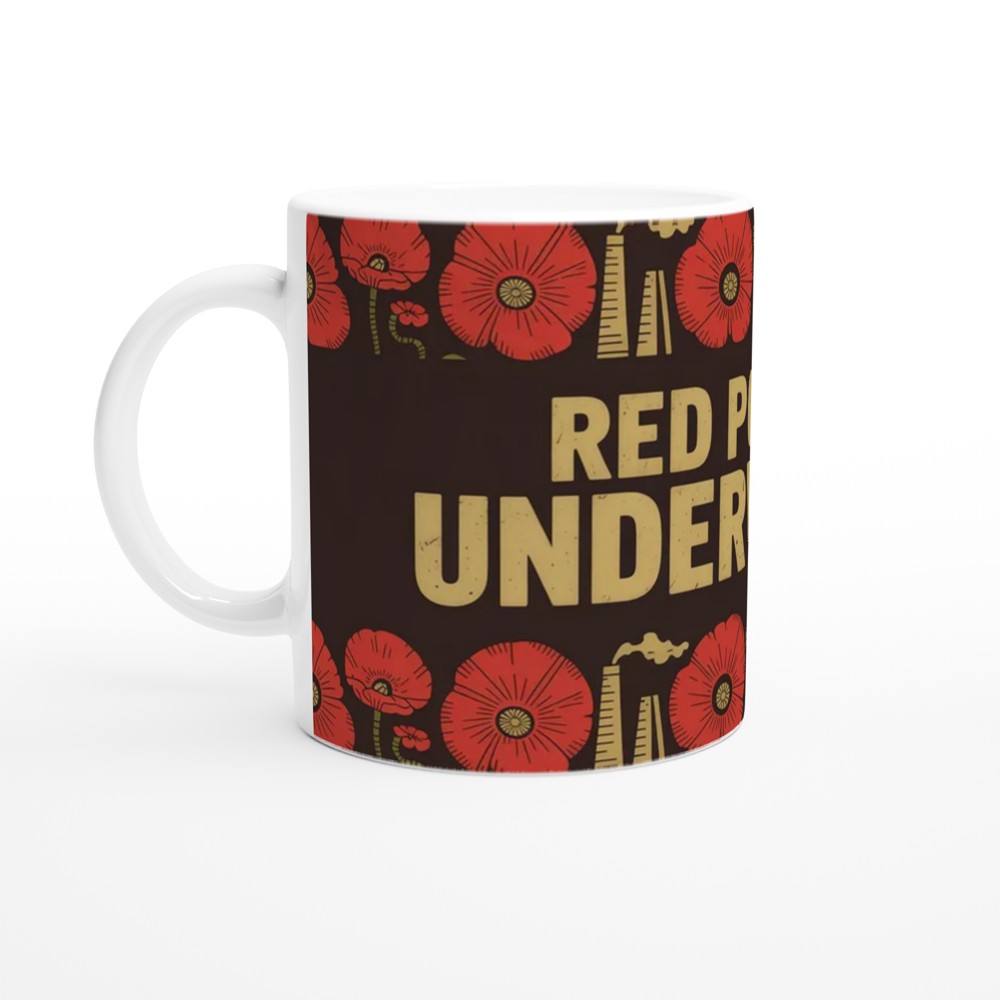 Hadestown Mug | Red Poppy of the Underworld | Musical Theatre Gift for Best Friend | Broadway Theatre Lover Present — view 10