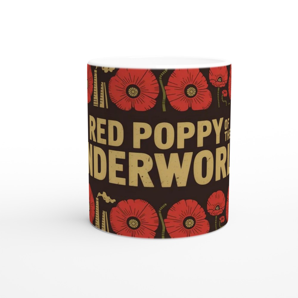 Hadestown Mug | Red Poppy of the Underworld | Musical Theatre Gift for Best Friend | Broadway Theatre Lover Present — view 11