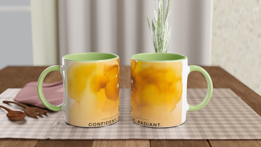 Leo Mug | Astrology Constellation Gift | Zodiac Birthday Present for Her and Him | Celestial Star Sign Mug — view 5