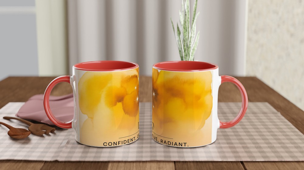 Leo Mug | Astrology Constellation Gift | Zodiac Birthday Present for Her and Him | Celestial Star Sign Mug — view 7