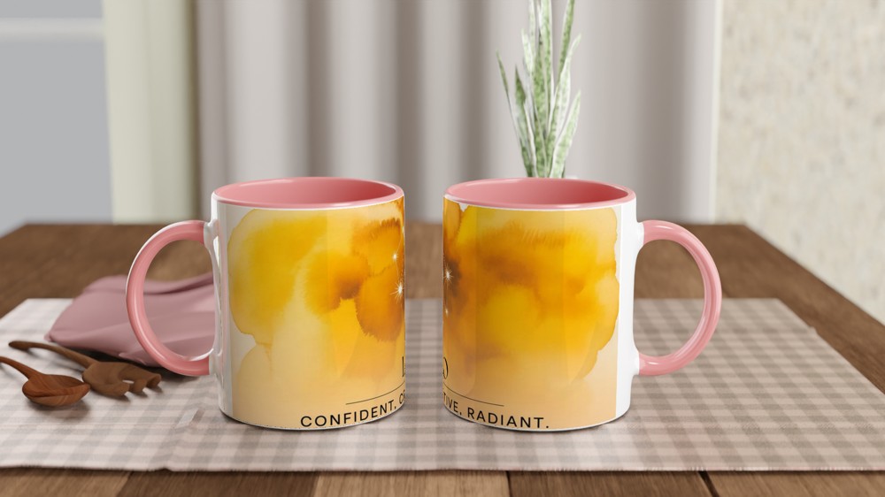 Leo Mug | Astrology Constellation Gift | Zodiac Birthday Present for Her and Him | Celestial Star Sign Mug — view 6