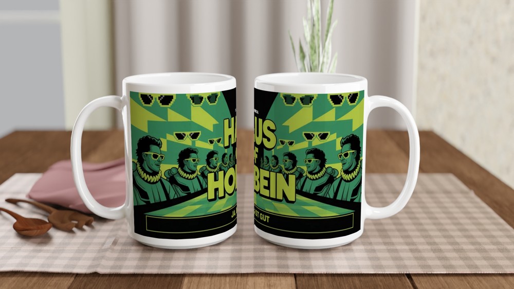 Six the Musical Mug | Haus of Holbein Gift | Theatre Lover Present | Neon Rave Musical Theatre Mug — view 2