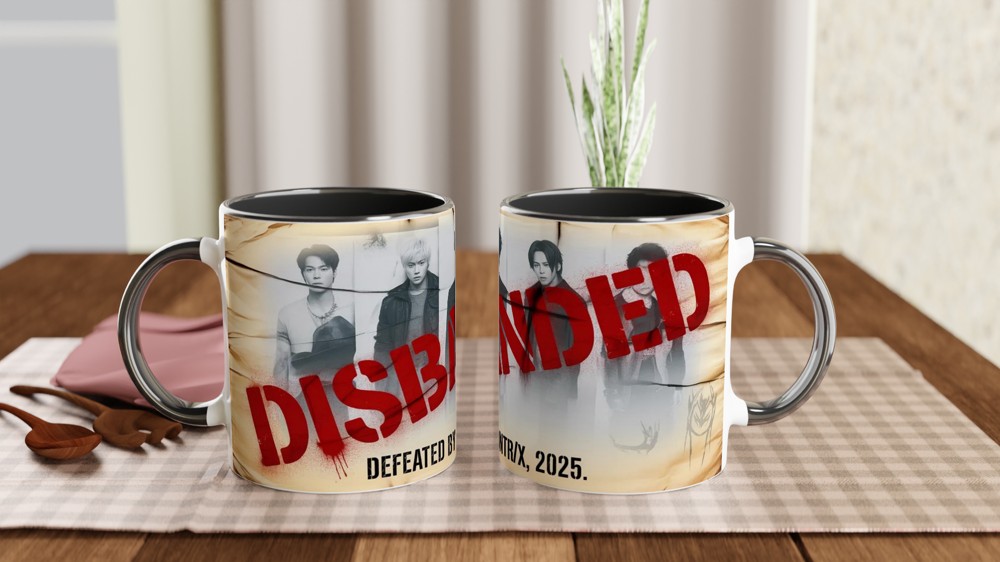 K-Pop Demon Hunters Mug | Saja Boys Wanted Poster Gift | K-Pop Fan Present | Disbanded Korean Pop Music Mug — view 9