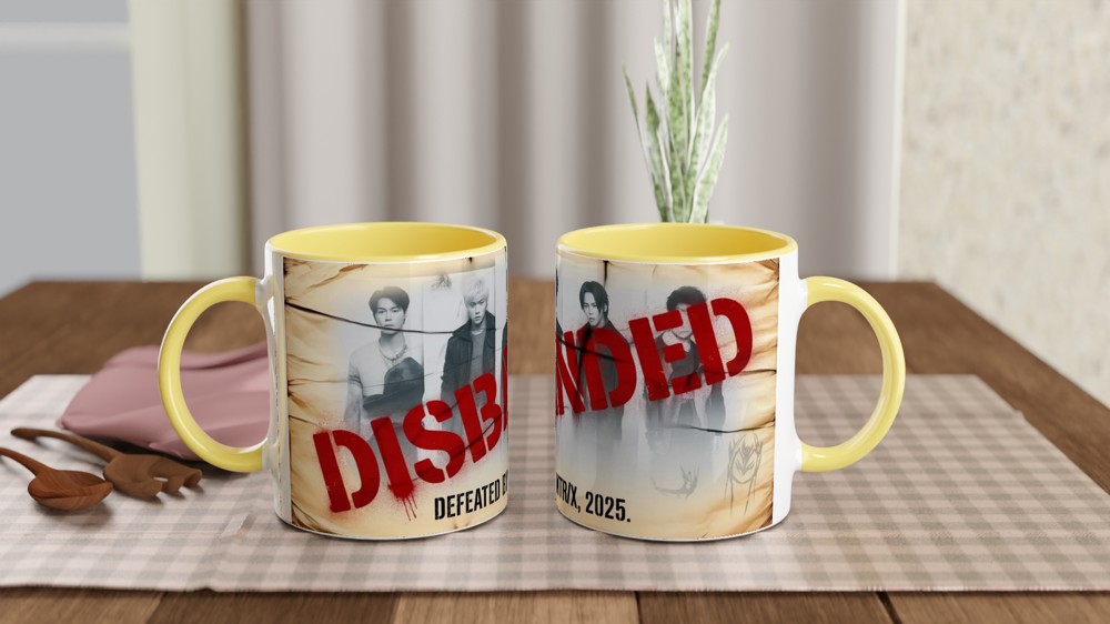 K-Pop Demon Hunters Mug | Saja Boys Wanted Poster Gift | K-Pop Fan Present | Disbanded Korean Pop Music Mug — view 8