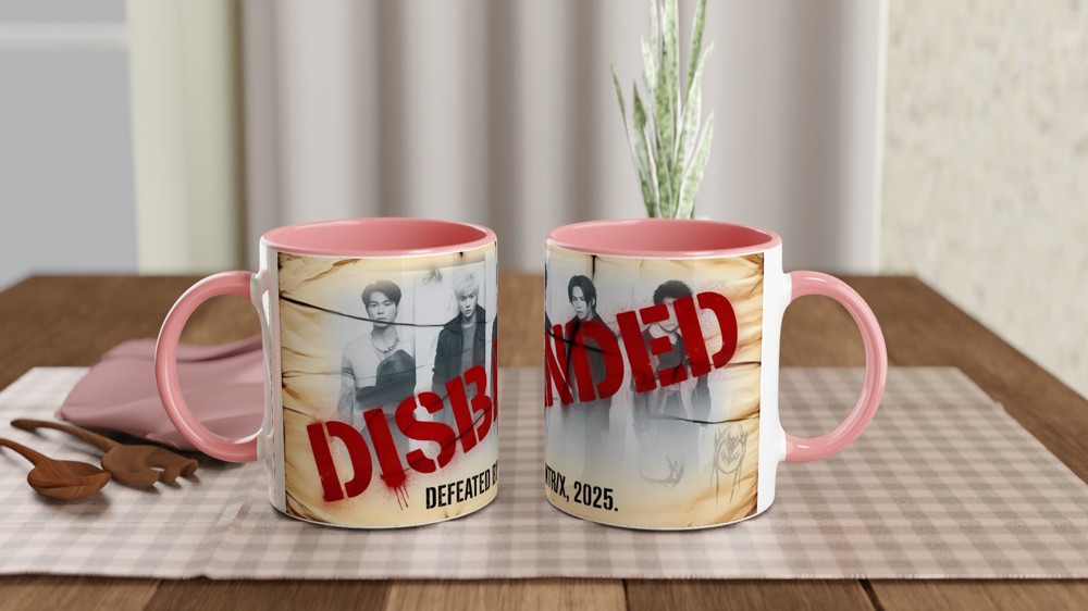 K-Pop Demon Hunters Mug | Saja Boys Wanted Poster Gift | K-Pop Fan Present | Disbanded Korean Pop Music Mug — view 6