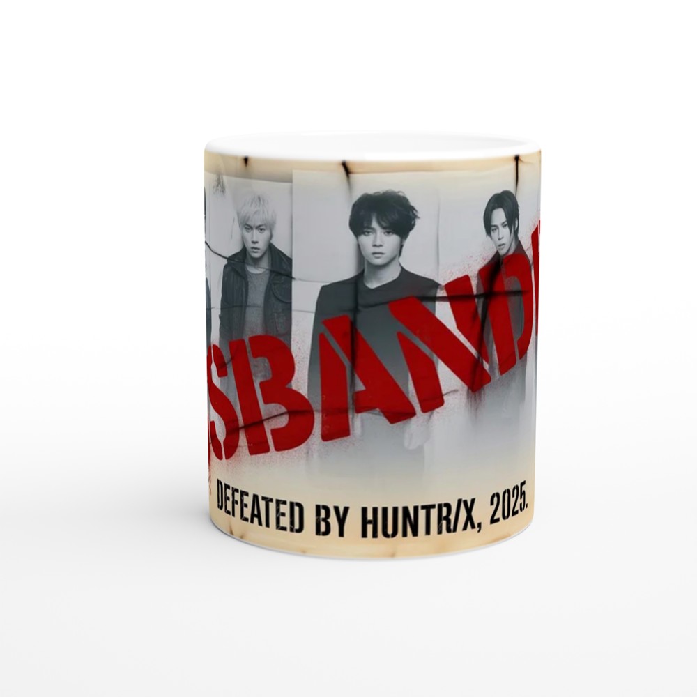 K-Pop Demon Hunters Mug | Saja Boys Wanted Poster Gift | K-Pop Fan Present | Disbanded Korean Pop Music Mug — view 11