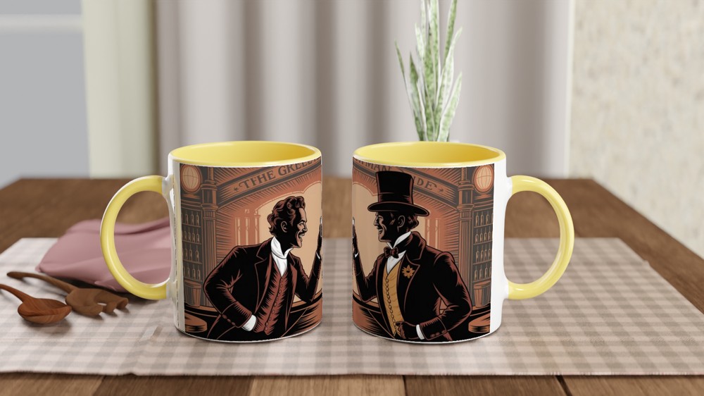 The Greatest Showman Mug | The Other Side Song Gift | Musical Theatre Present | Barnum and Carlyle Bar Design — view 8