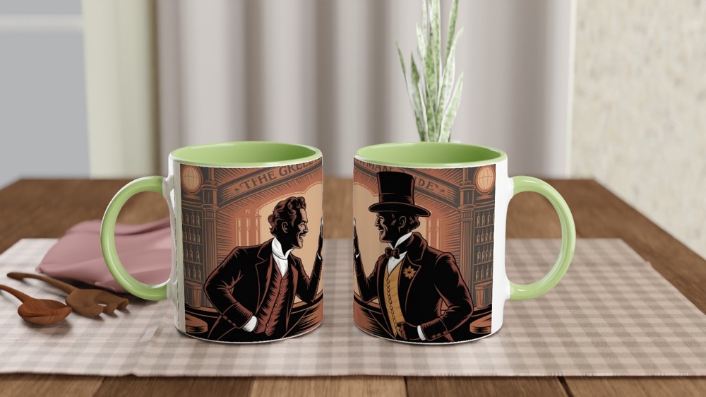The Greatest Showman Mug | The Other Side Song Gift | Musical Theatre Present | Barnum and Carlyle Bar Design — view 5