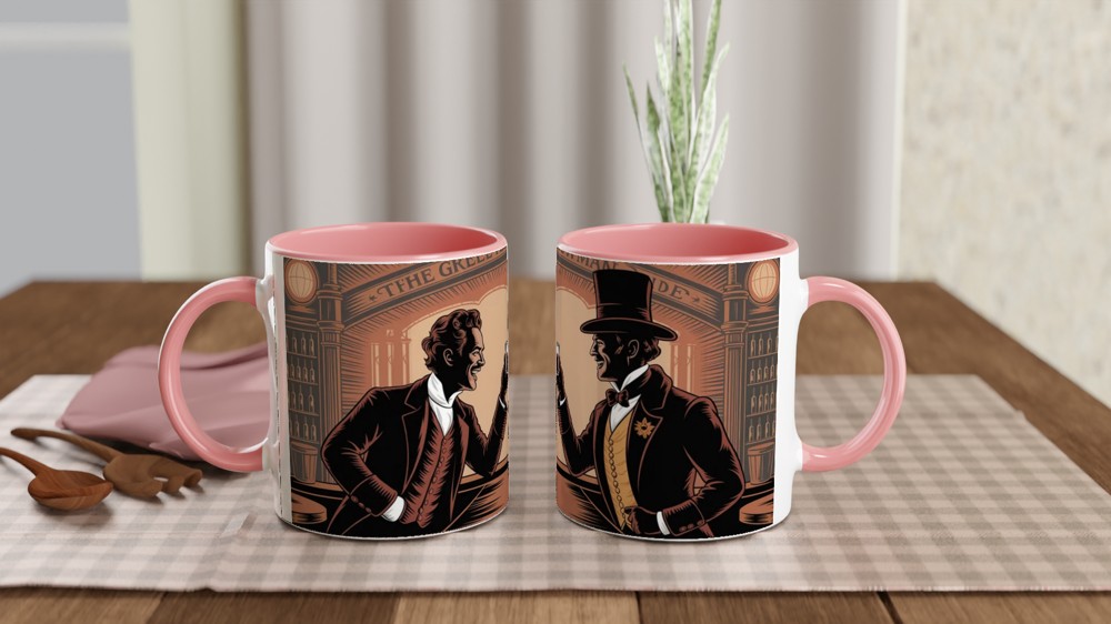 The Greatest Showman Mug | The Other Side Song Gift | Musical Theatre Present | Barnum and Carlyle Bar Design — view 6