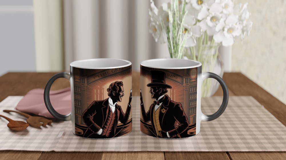 The Greatest Showman Mug | The Other Side Song Gift | Musical Theatre Present | Barnum and Carlyle Bar Design — view 3