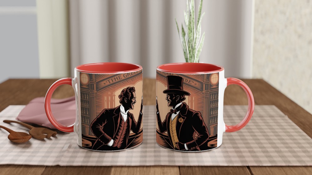 The Greatest Showman Mug | The Other Side Song Gift | Musical Theatre Present | Barnum and Carlyle Bar Design — view 7