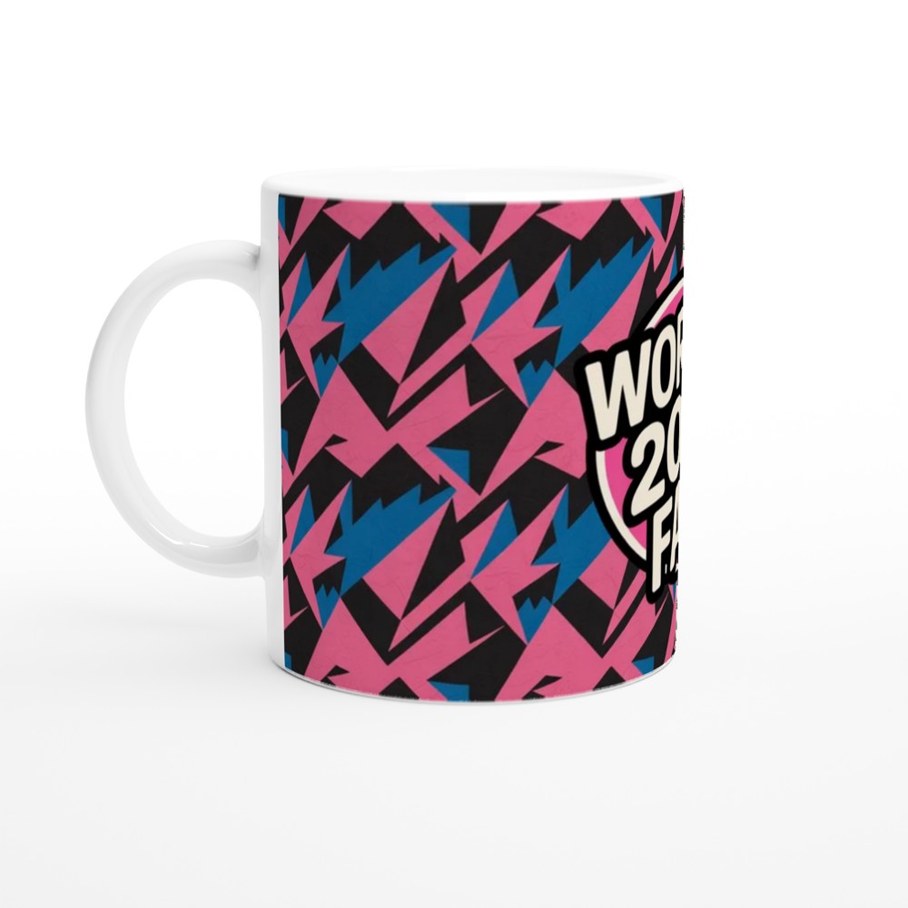 World 2026 Fan Retro Geometric Mug — view 10