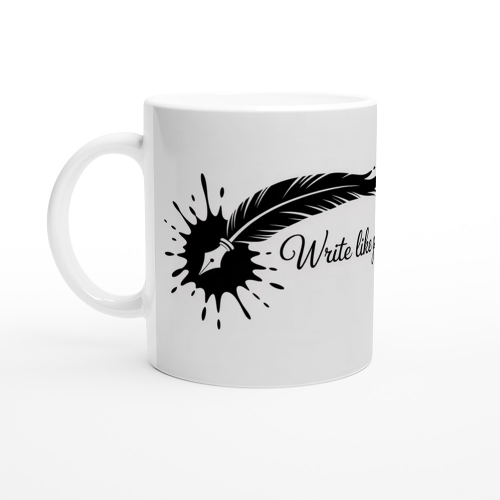 Hamilton Mug | Write Like You're Running Out of Time | Musical Theatre Gift | Theatre Lover Present — view 10