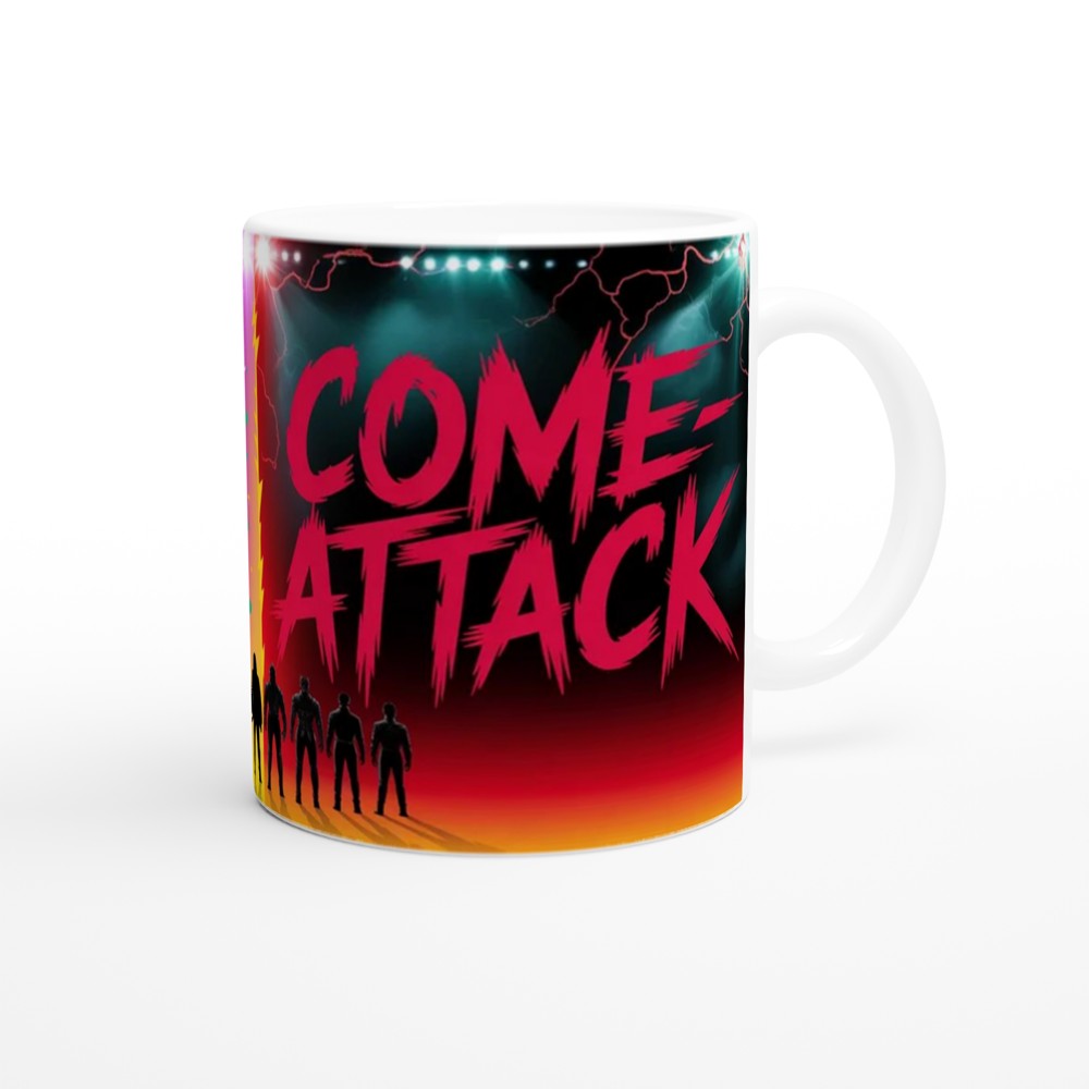 K-Pop Mug | Comeback Come-Attack Design | Funny Korean Music Fan Gift | Birthday Present for Best Friend — view 12