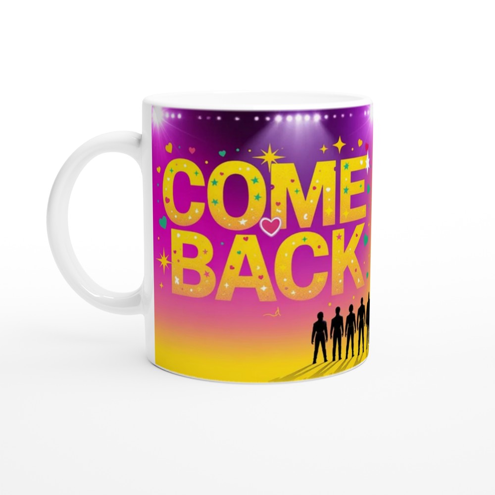 K-Pop Mug | Comeback Come-Attack Design | Funny Korean Music Fan Gift | Birthday Present for Best Friend — view 10