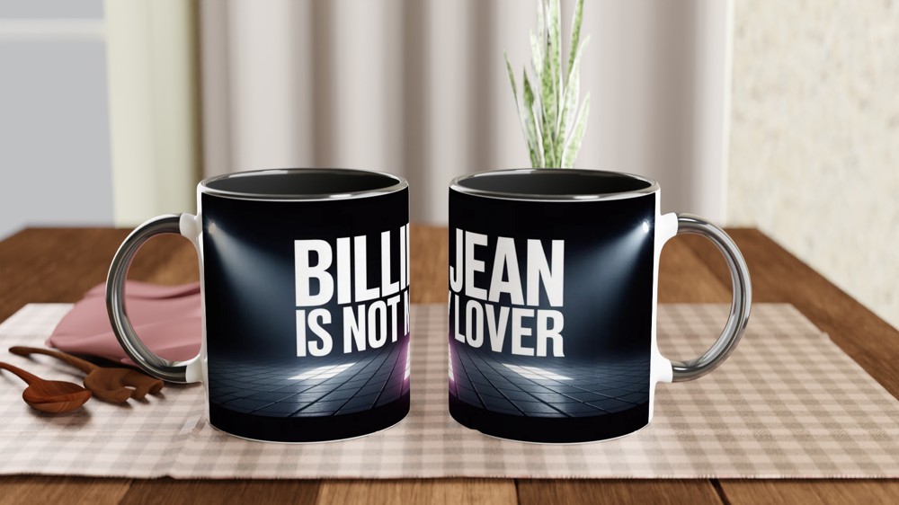 MJ The Musical Mug | Billie Jean Stage Design | West End Theatre Gift | Ceramic Mug for Music Lovers — view 9
