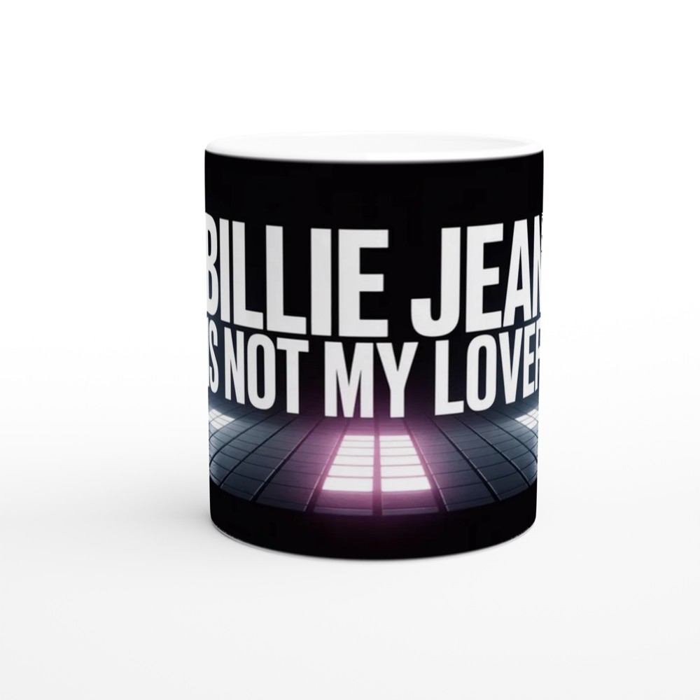 MJ The Musical Mug | Billie Jean Stage Design | West End Theatre Gift | Ceramic Mug for Music Lovers — view 11