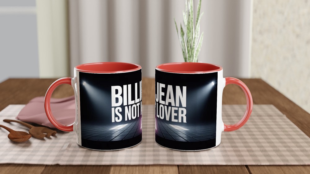 MJ The Musical Mug | Billie Jean Stage Design | West End Theatre Gift | Ceramic Mug for Music Lovers — view 7