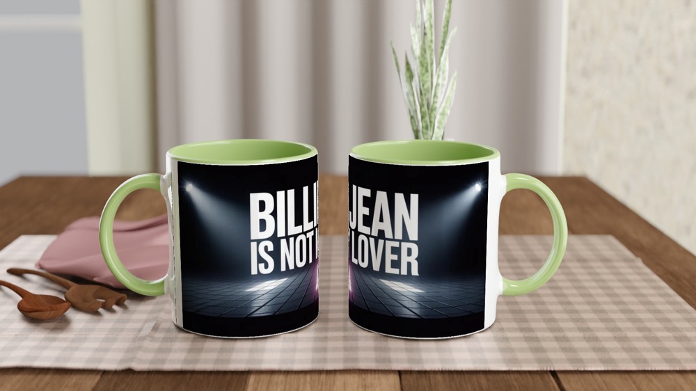 MJ The Musical Mug | Billie Jean Stage Design | West End Theatre Gift | Ceramic Mug for Music Lovers — view 5