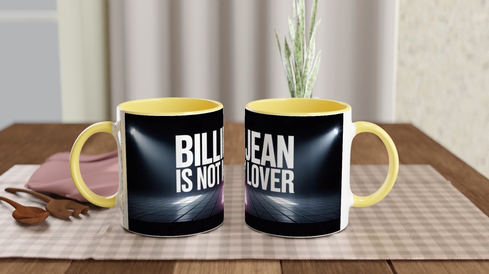 MJ The Musical Mug | Billie Jean Stage Design | West End Theatre Gift | Ceramic Mug for Music Lovers — view 8