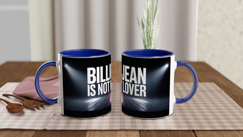 MJ The Musical Mug | Billie Jean Stage Design | West End Theatre Gift | Ceramic Mug for Music Lovers — view 4