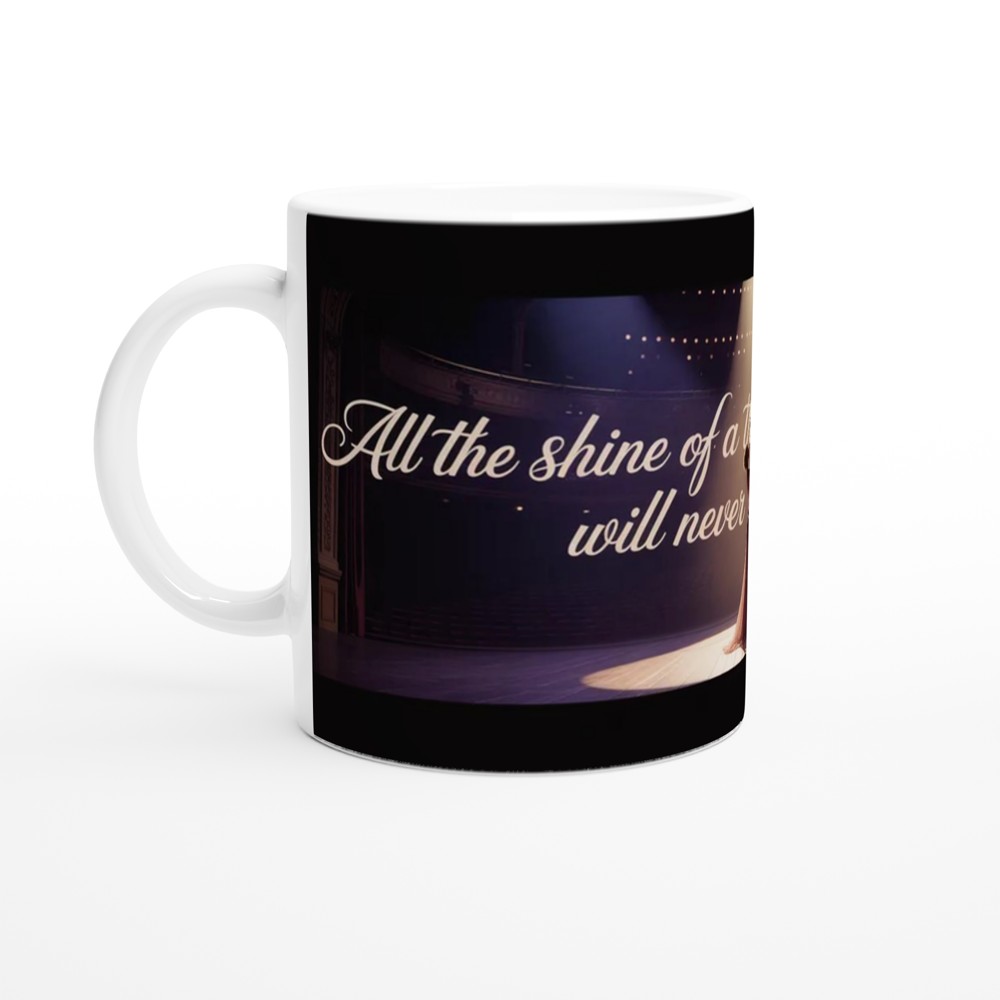 Greatest Showman Mug | Never Enough Quote | Musical Theatre Gift for Her | Spotlight Stage Design Mug — view 10