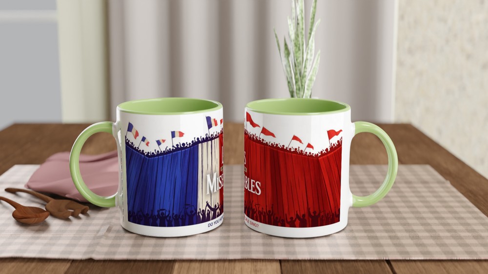 Les Miserables Mug | Do You Hear The People Sing Quote | Musical Theatre Gift | Barricade Design Present for Theatre Lovers — view 5