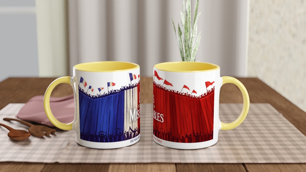 Les Miserables Mug | Do You Hear The People Sing Quote | Musical Theatre Gift | Barricade Design Present for Theatre Lovers — view 8