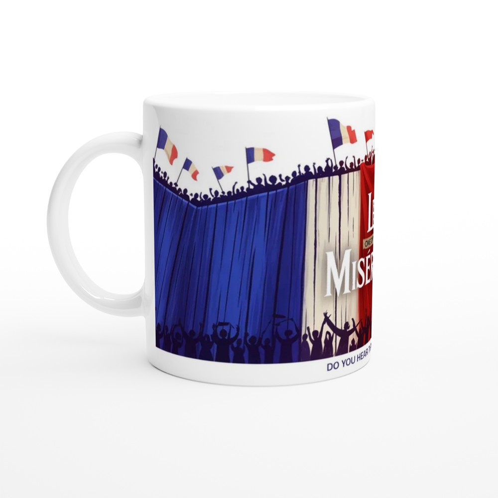 Les Miserables Mug | Do You Hear The People Sing Quote | Musical Theatre Gift | Barricade Design Present for Theatre Lovers — view 10