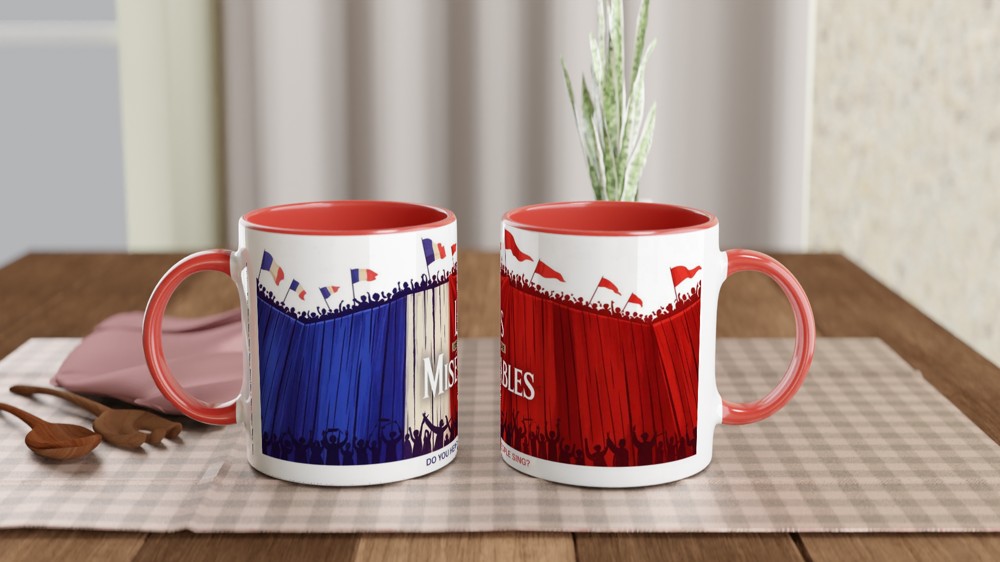 Les Miserables Mug | Do You Hear The People Sing Quote | Musical Theatre Gift | Barricade Design Present for Theatre Lovers — view 7