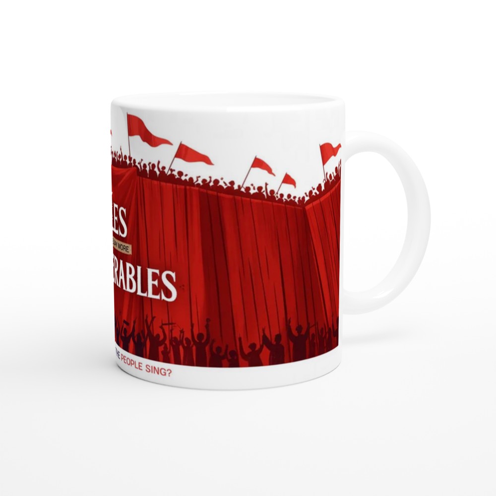 Les Miserables Mug | Do You Hear The People Sing Quote | Musical Theatre Gift | Barricade Design Present for Theatre Lovers — view 12